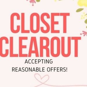 Closet Clear Out